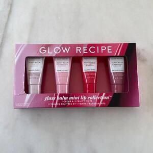 Glow Recipe Glass Balm Mini Lip Tint Balm Collection in Pink Red
